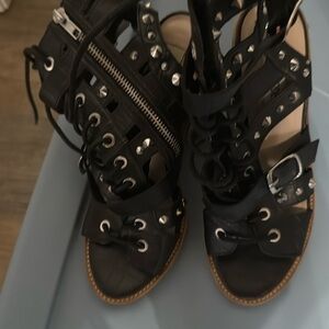 Steve Madden studded sandals